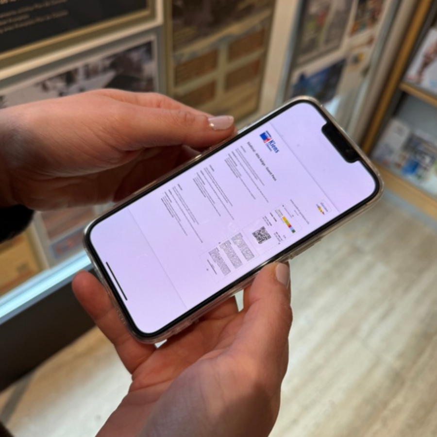 Digital ticket of the Kronplatz GuestPass on cell phone | © TV Kiens