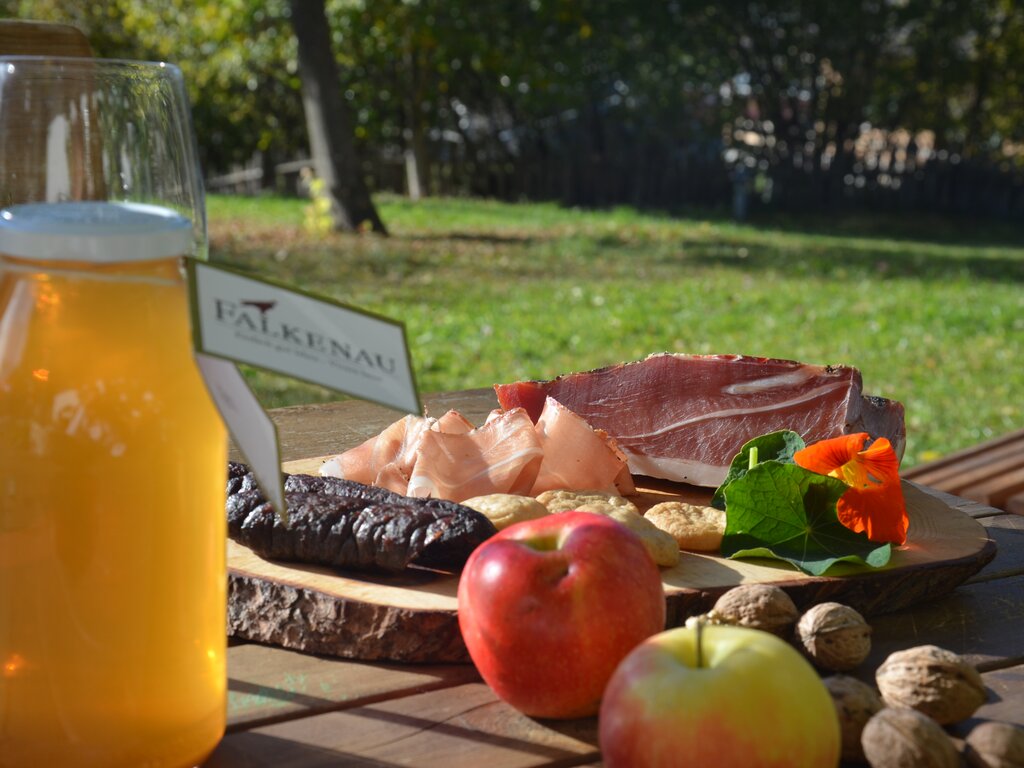 Foglia di salsiccia di Falkenau Hof | © Falkenauer Hof