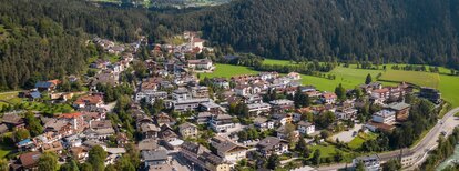 Drone shot of Kiens spring | © TV Kiens